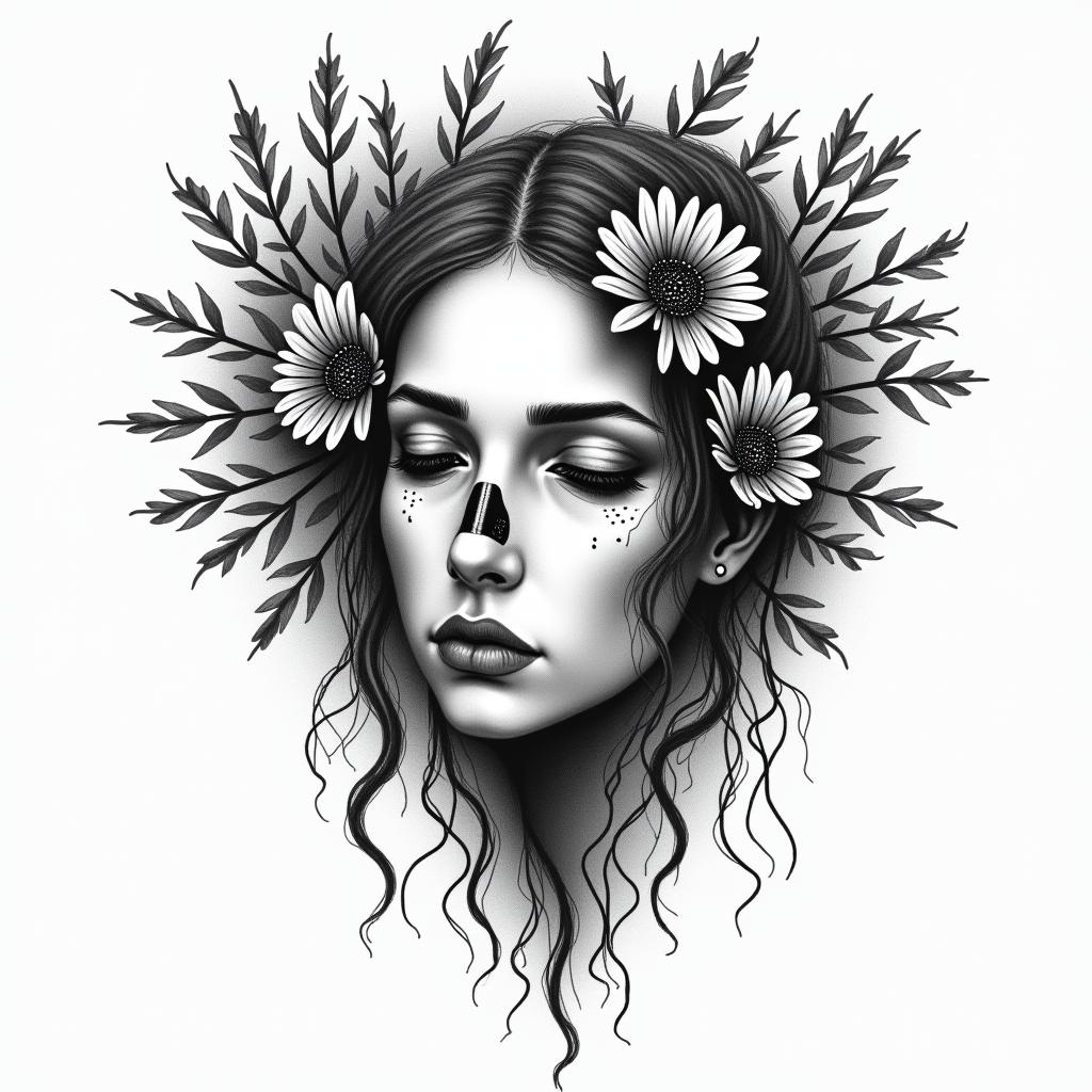 Bohemian tattoo example 1