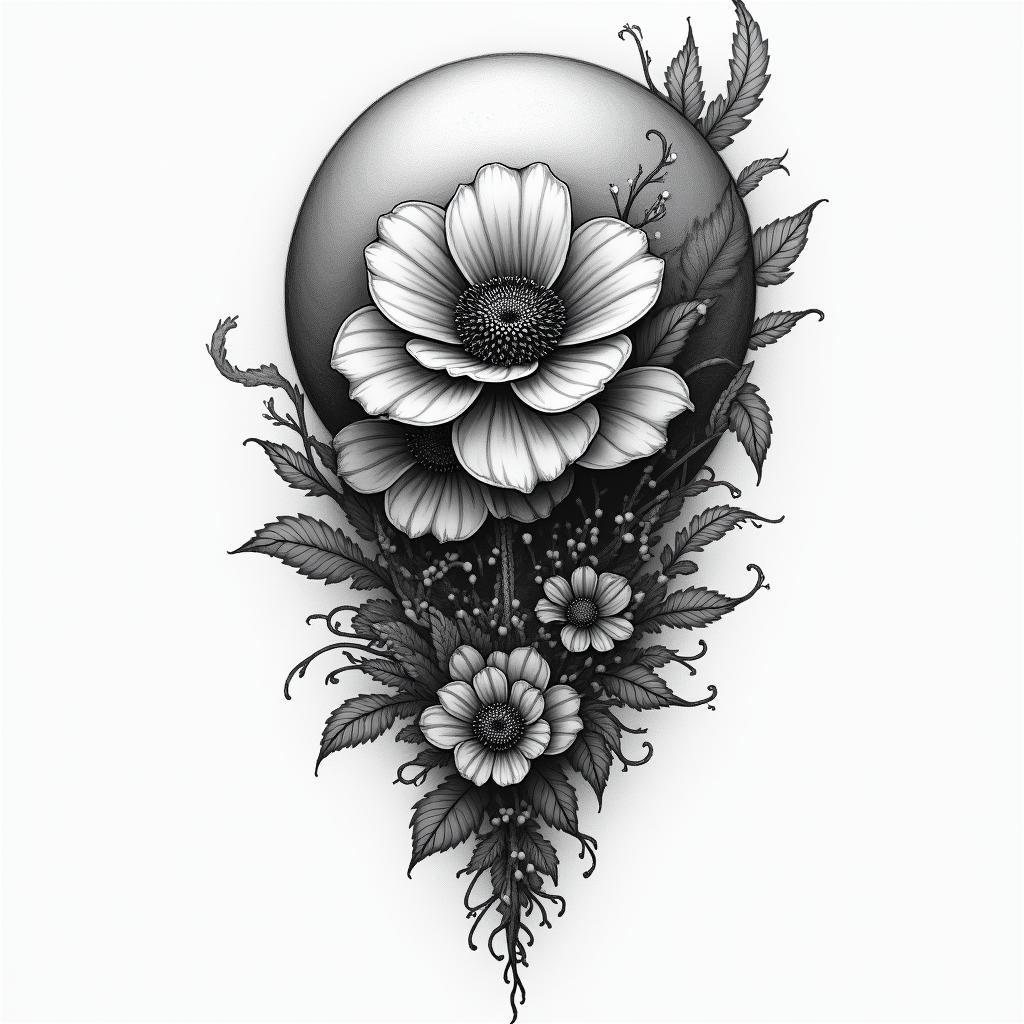 Dmthigly detailed tattoo - Variation 3