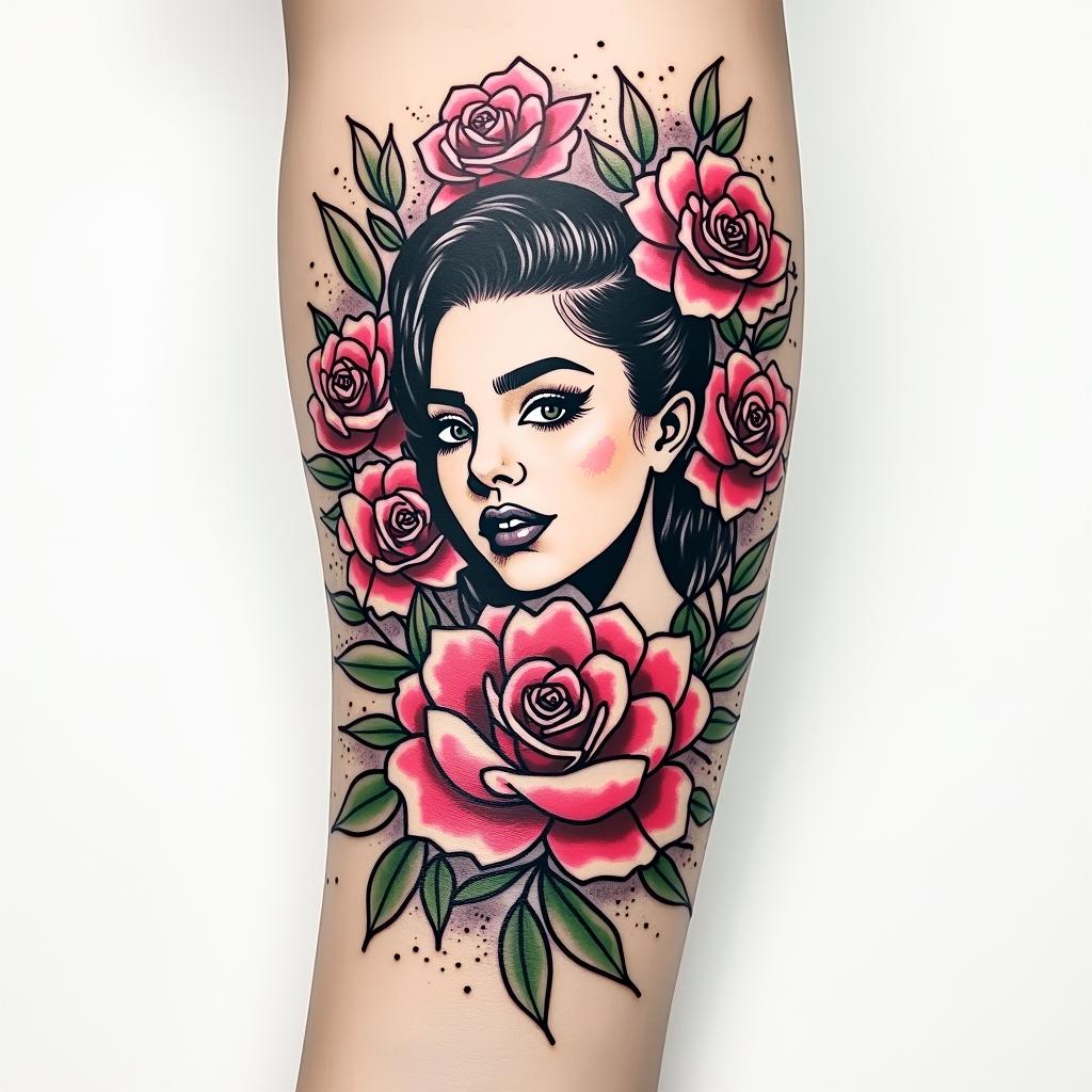I want a tattoo on my wrist, I would like it to be a couples tattoo, minimalistic, modern.in pop art style tattoo, featuring bold and vibrant colors, exaggerated outlines, iconic imagery, inspired by comic books and speech bubbles, comic book characters, retro pop culture - Variation 2