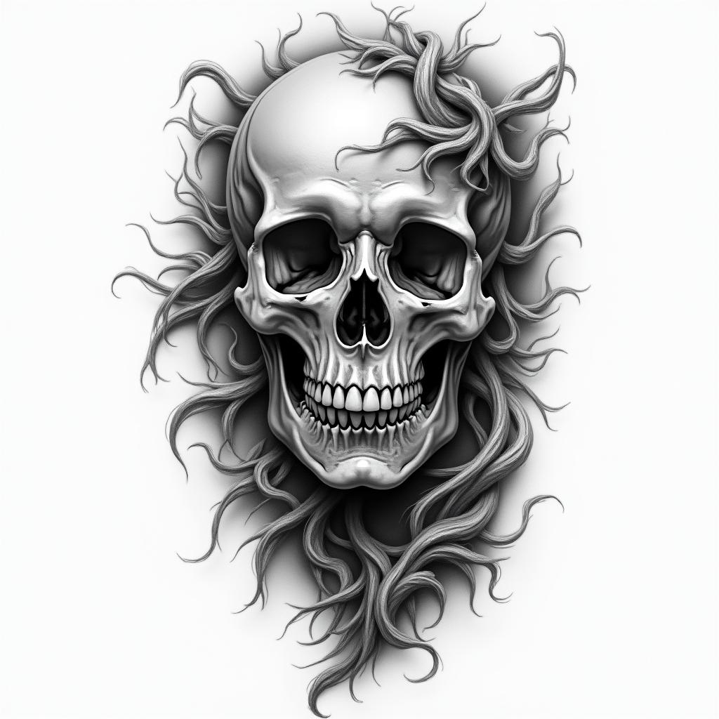 Sobrietyhigly detailed tattoo - Variation 4