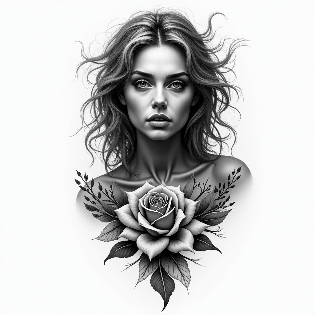 Sobrietyhigly detailed tattoo - Variation 2