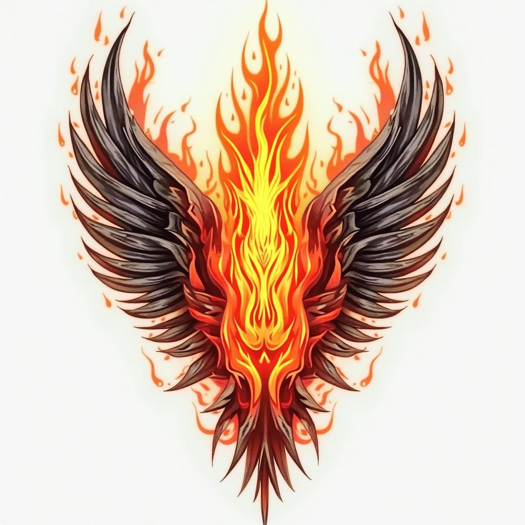 Luke 6:37 
Judge not, and ye shall not be judged: condemn not, and ye shall not be condemned: forgive, and ye shall be forgiven:in flame tattoo style showcasing fiery elements with dynamic flame patterns, glowing effect of flames, natural colors - Variation 3