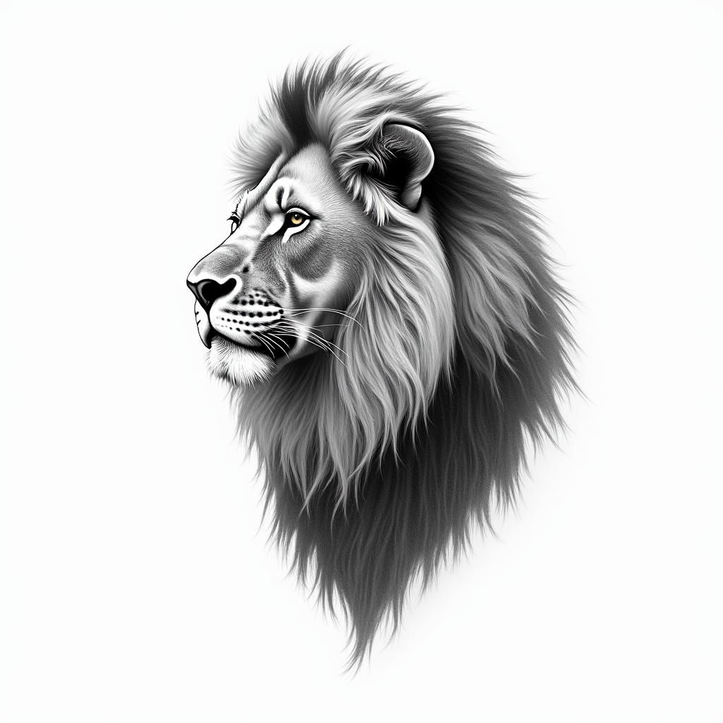 Thais, lion, Iguazu Fallsminimalist text-based tattoo, Monospace font ultra-realistic, perfectly placed, high-quality font design, photo-realistic shading, 8k, high quality, finely detailed typograph - Variation 2