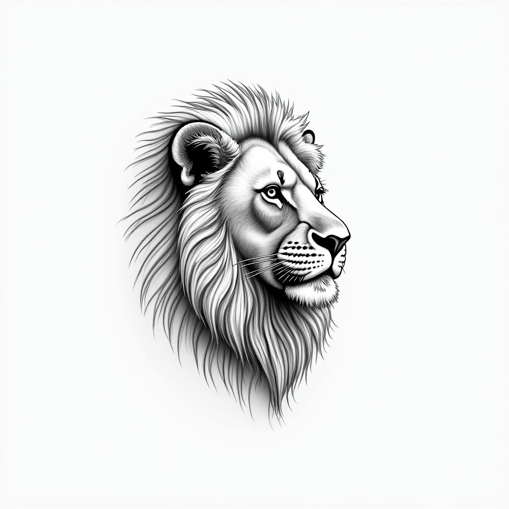 Thais, lion, Iguazu Fallsminimalist text-based tattoo, Monospace font ultra-realistic, perfectly placed, high-quality font design, photo-realistic shading, 8k, high quality, finely detailed typograph