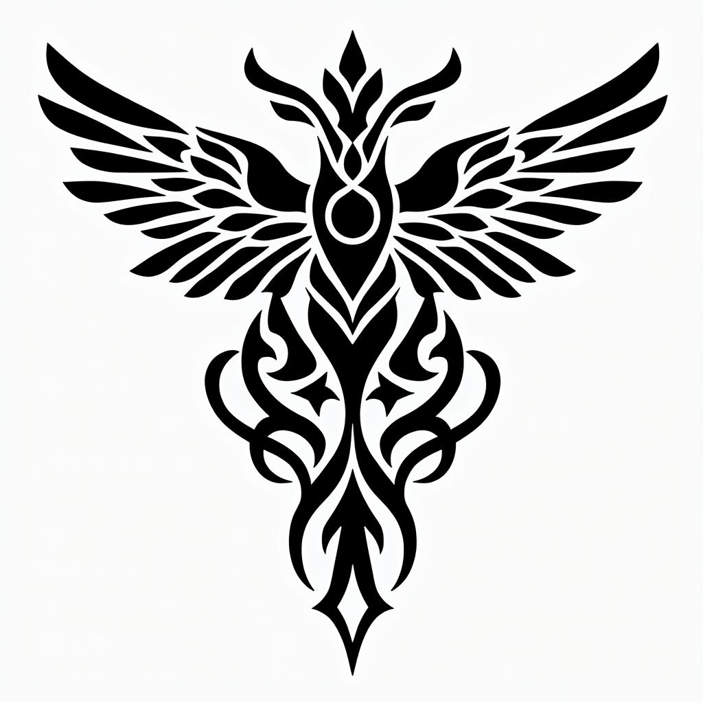 Name SARA with honeybee backgroundin tribal tattoo style, featuring bold and black geometric shapes, curved lines, intertwine and flow seamlessly, creating a powerful and symbolic design, polynesian and maori styles - Variation 5