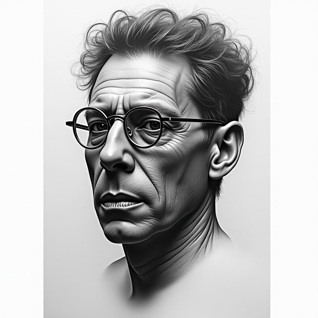 Tattoo based on the novel by George Orwell 1984in realism tattoo style, featuring a highly detailed, lifelike, capturing every detail, photorealistic, ultra realistic, intricate shading, smooth and sharp,   - Variation 4