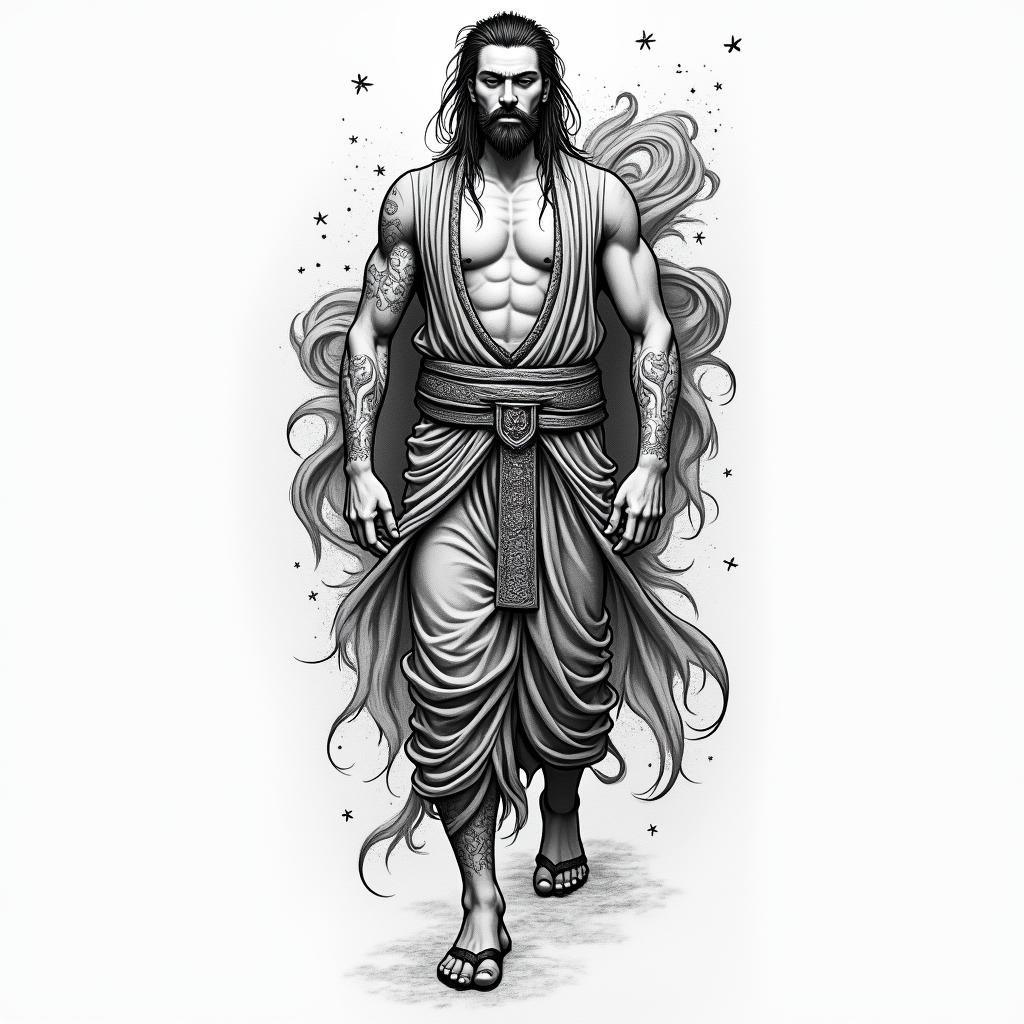 The name "Abigail" is of Hebrew origin, meaning "my father's joy." It is a popular name that has been used for many centuries. If you have any specific questions or need more information about the name, feel free to ask!in japanese style tattoo, detailed tattoo, traditional japanese culture tattoo, mythology, 8k