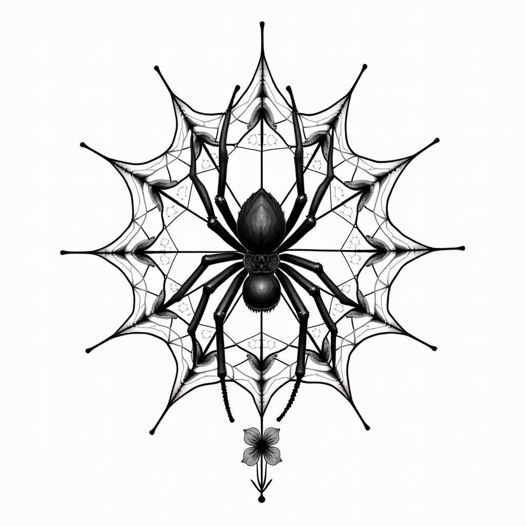 Dotwork tattoo example 1