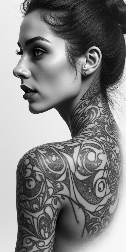 Mariahigly detailed tattoo - Variation 5