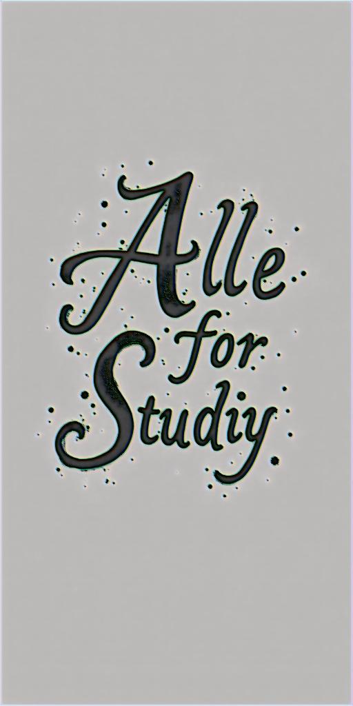 All for not studyingtext-based tattoo, gothic font ultra-realistic, perfectly placed, high-quality font design, photo-realistic shading, 8k, high quality, finely detailed typography - Variation 4