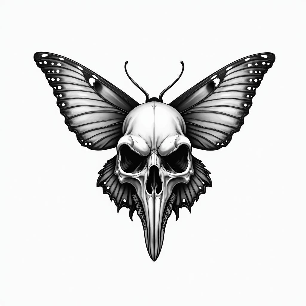 Butterfly tattoo design
