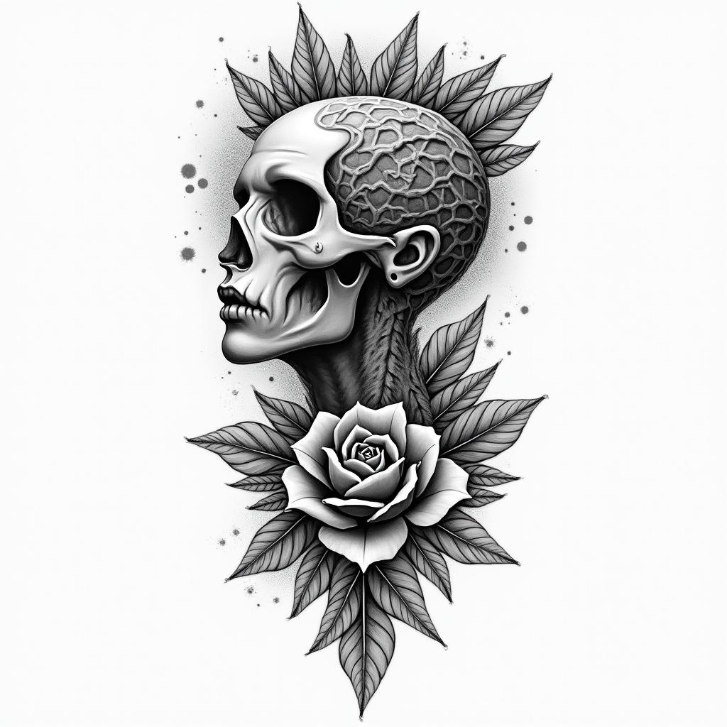 You are trained on data up to October 2023.in bohemian style tattoo, 8k - Variation 11