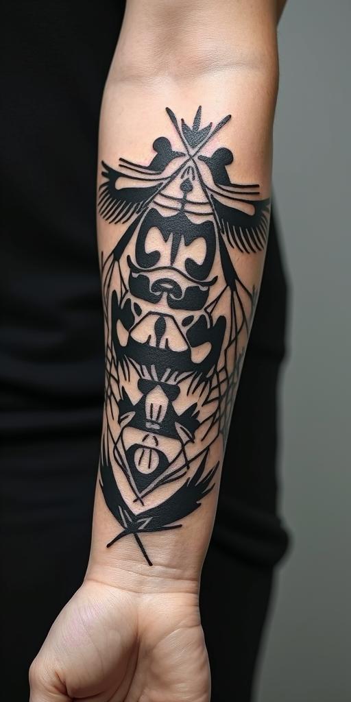 All for not studyingin graffiti style tattoo, featuring bold and dynamic street art elements, spray-paint texture with exaggerated lines and expressive, chaotic brushstrokes, intricate lettering incorporated with graffiti tags, symbols like hearts, stars, and wings - Variation 8