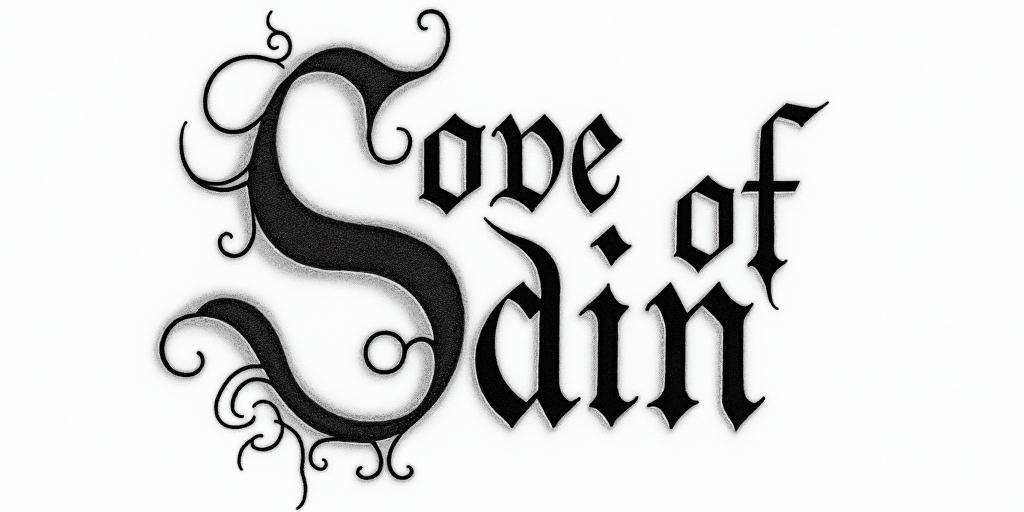 Son Of Odintext-based tattoo, gothic font ultra-realistic, perfectly placed, high-quality font design, photo-realistic shading, 8k, high quality, finely detailed typography - Variation 16