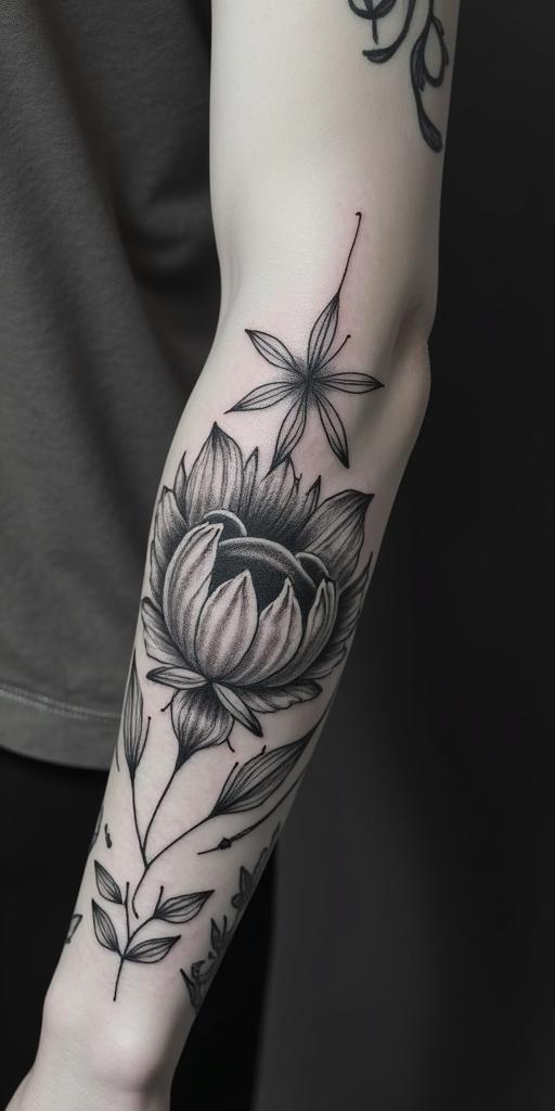 Everything for Not Studyingin new school tattoo, pop culture, modern, detailed tattoo, illustrative