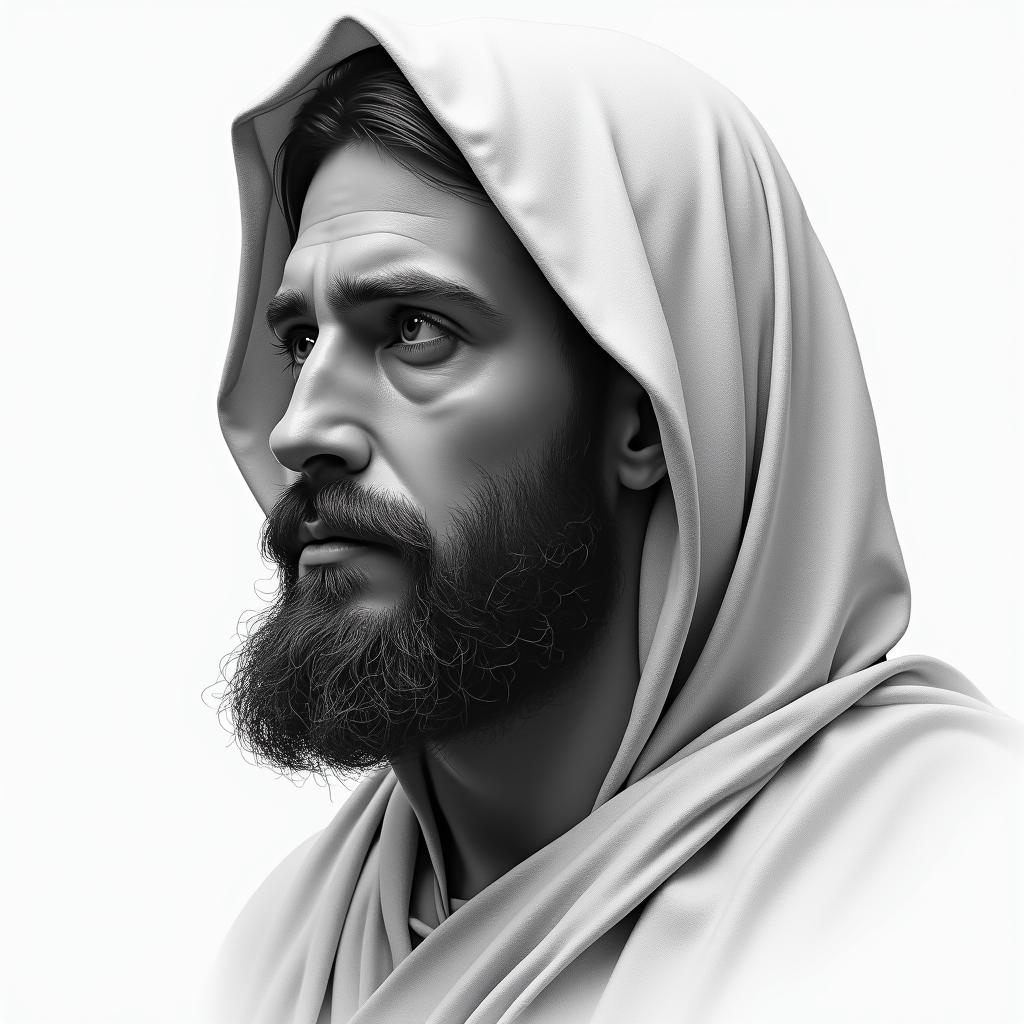 religiousin realism tattoo style, featuring a highly detailed, lifelike, capturing every detail, photorealistic, ultra realistic, intricate shading, smooth and sharp,   - Variation 3