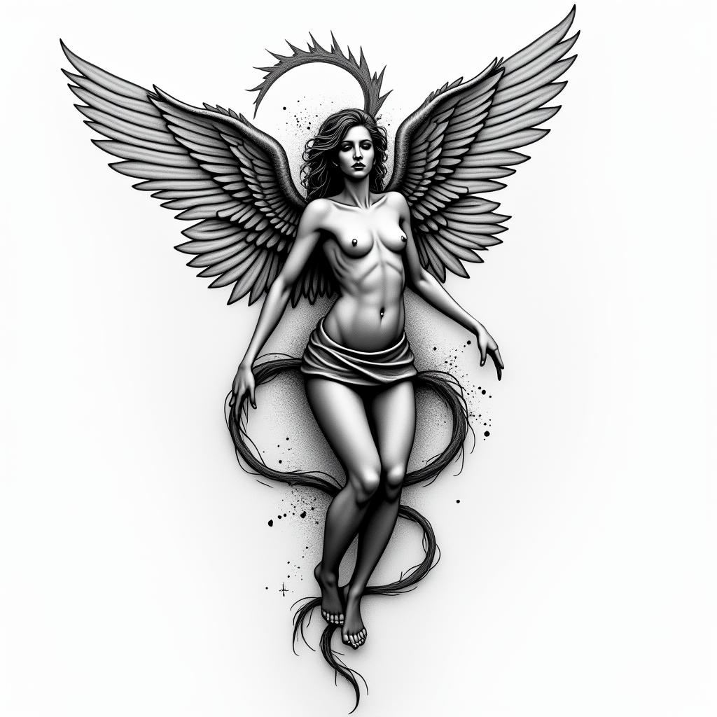Geminihigly detailed tattoo - Variation 13