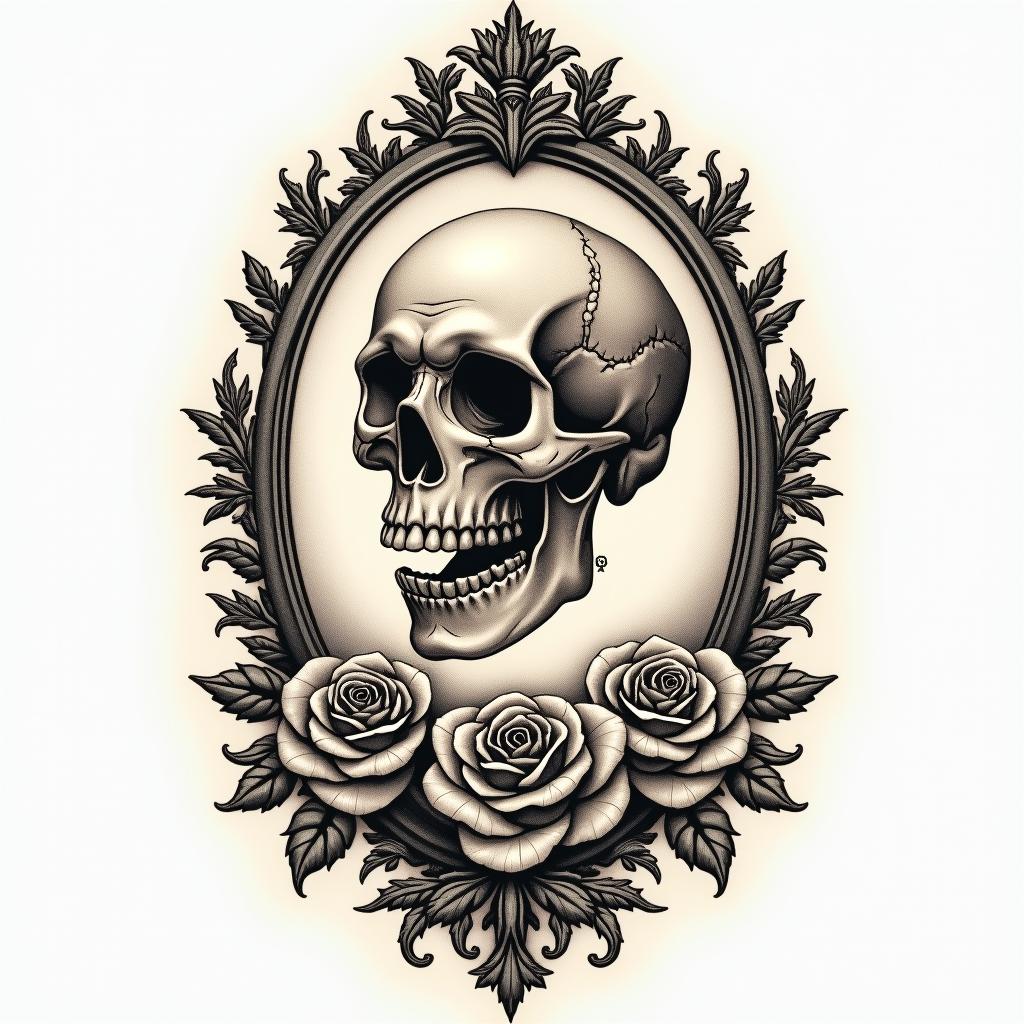 Victorian tattoo example 3
