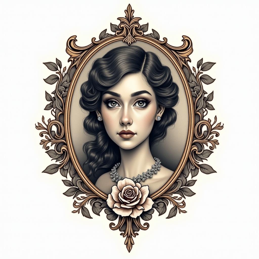 Victorian tattoo example 5