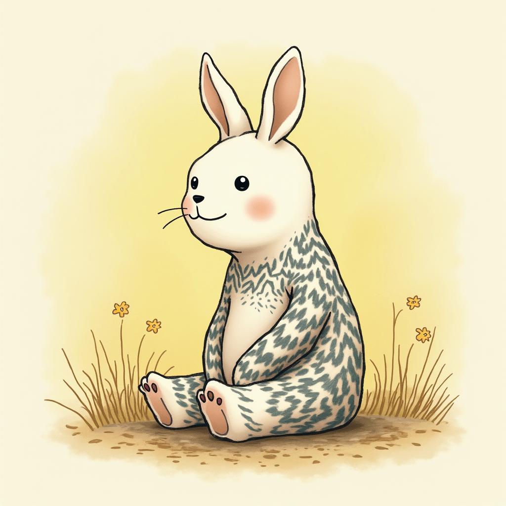 ChatGhibli, Studio Ghibli aesthetic, hand-drawn anime style, retro nostalgic atmosphere, retro soft pastel color palette with earthy tones, retro Japanese cinematic shot, yellow tint effect, bald character, smooth surface, anime shadow 90's anime style - Variation 4