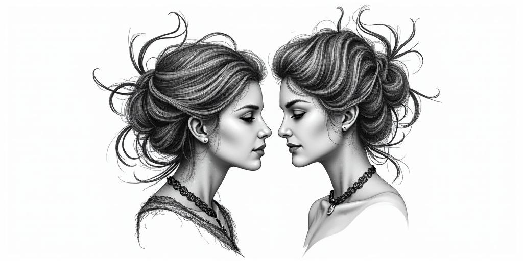 Lovein bohemian style tattoo, 8k - Variation 7