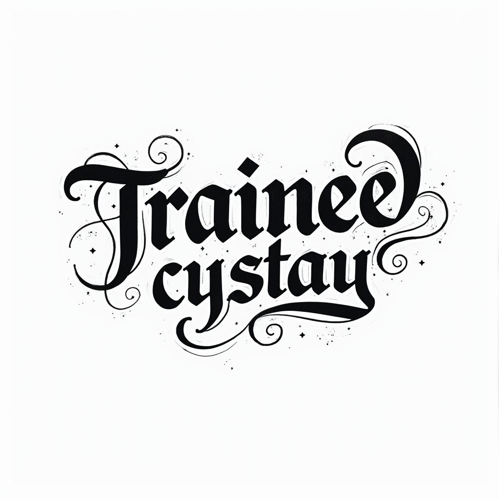 You are trained on data up to October 2023.text-based tattoo, gothic font ultra-realistic, perfectly placed, high-quality font design, photo-realistic shading, 8k, high quality, finely detailed typography - Variation 9