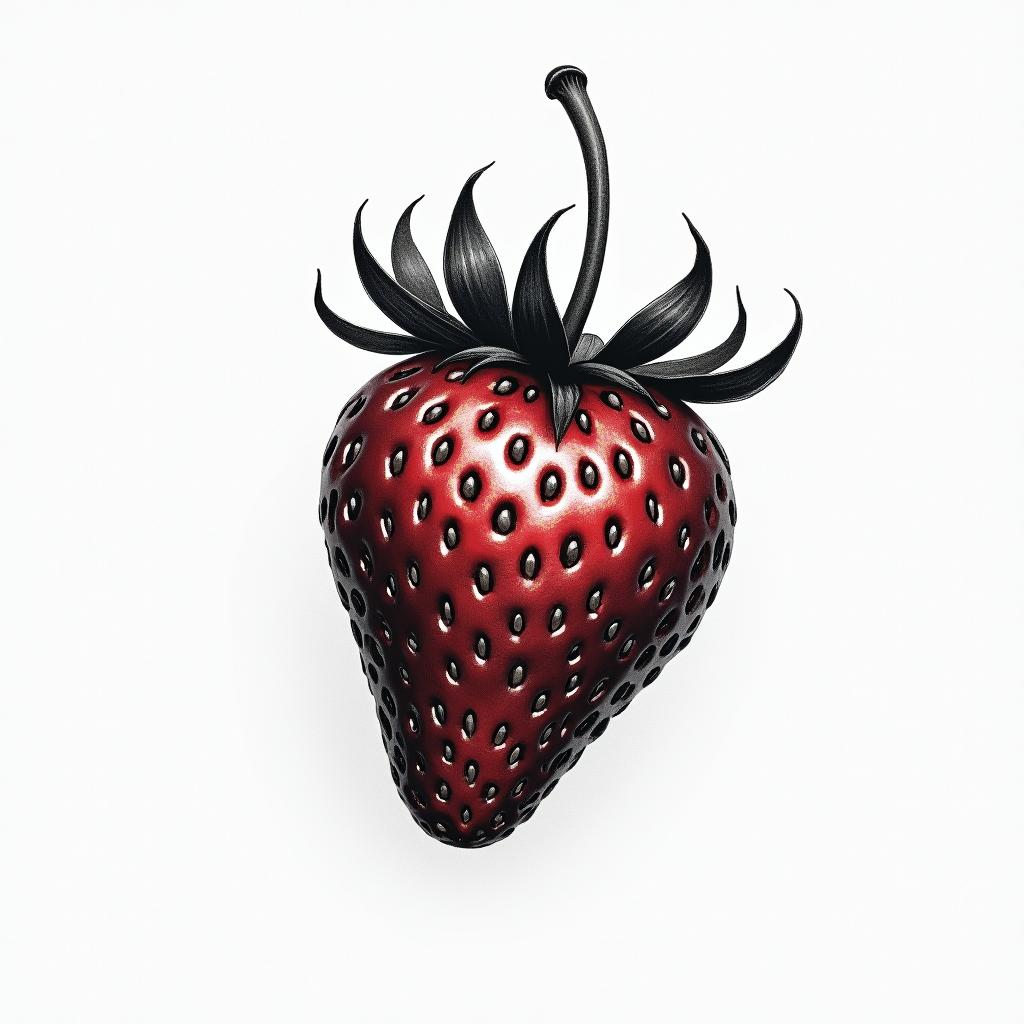 Strawberryhigly detailed tattoo