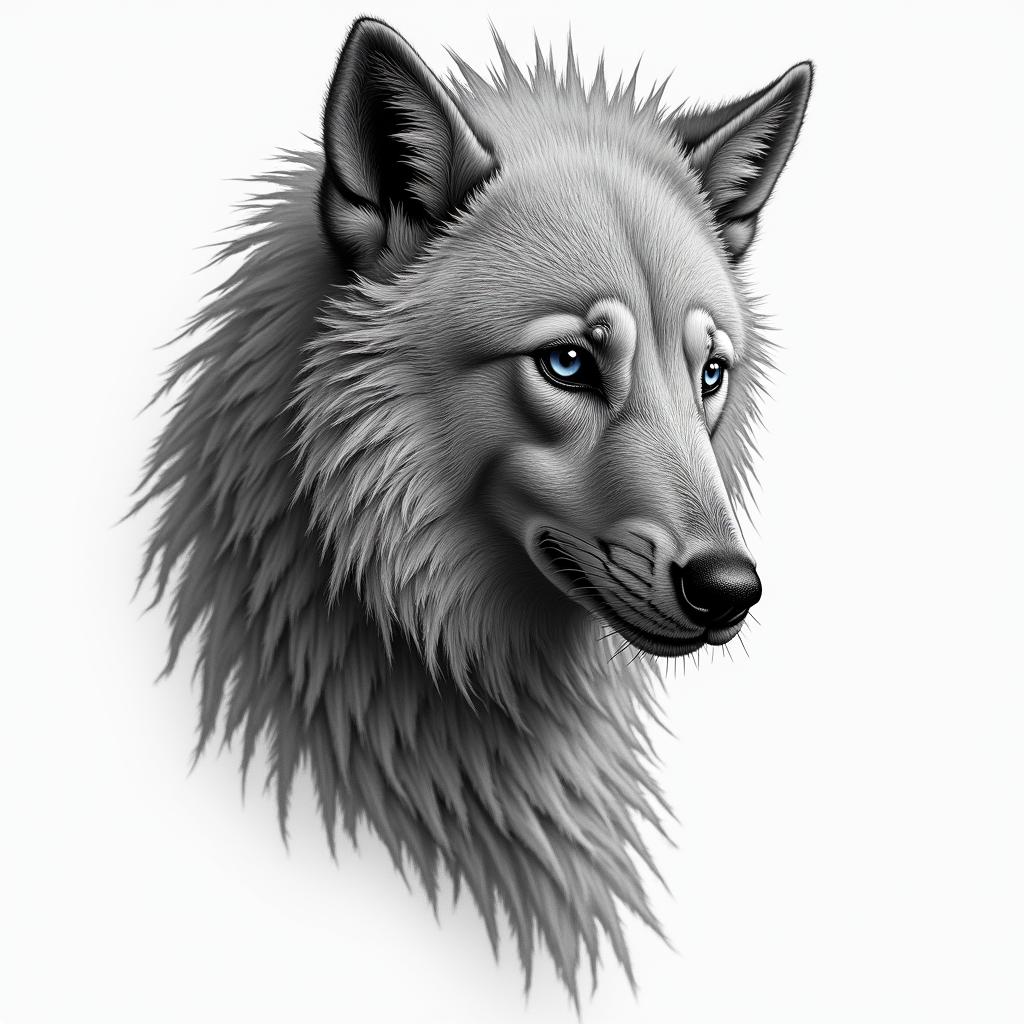 Uniquein realism tattoo style, featuring a highly detailed, lifelike, capturing every detail, photorealistic, ultra realistic, intricate shading, smooth and sharp,   - Variation 4