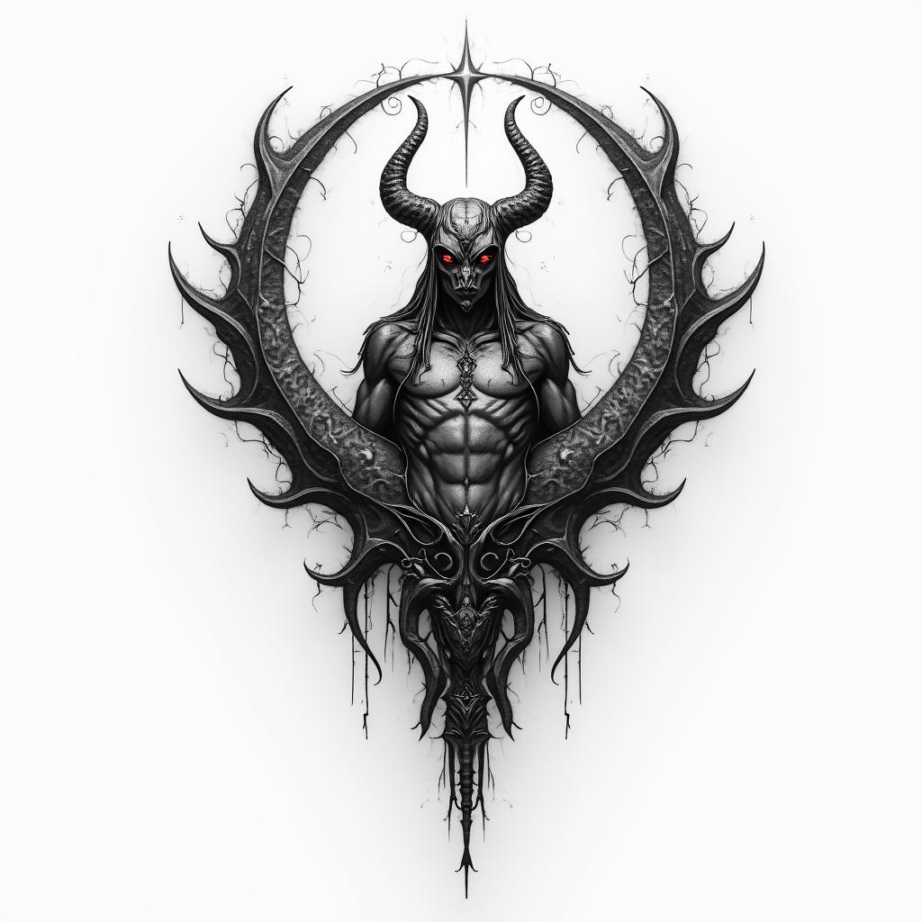 Prophecyhigly detailed tattoo - Variation 3