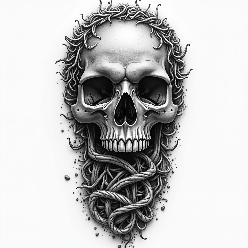 Lord of the rings half sleevehigly detailed tattoo - Variation 4