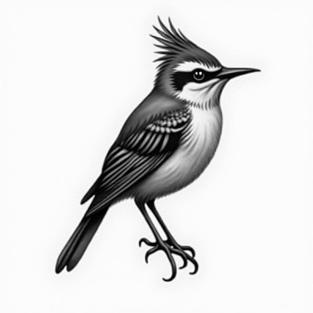 An Australian wrenhigly detailed tattoo - Variation 3