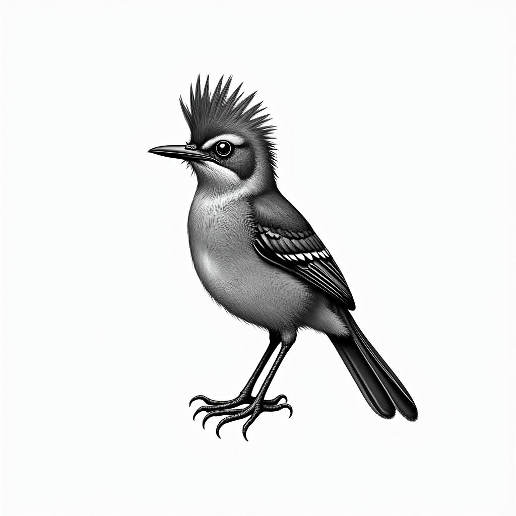 An Australian wrenhigly detailed tattoo - Variation 2