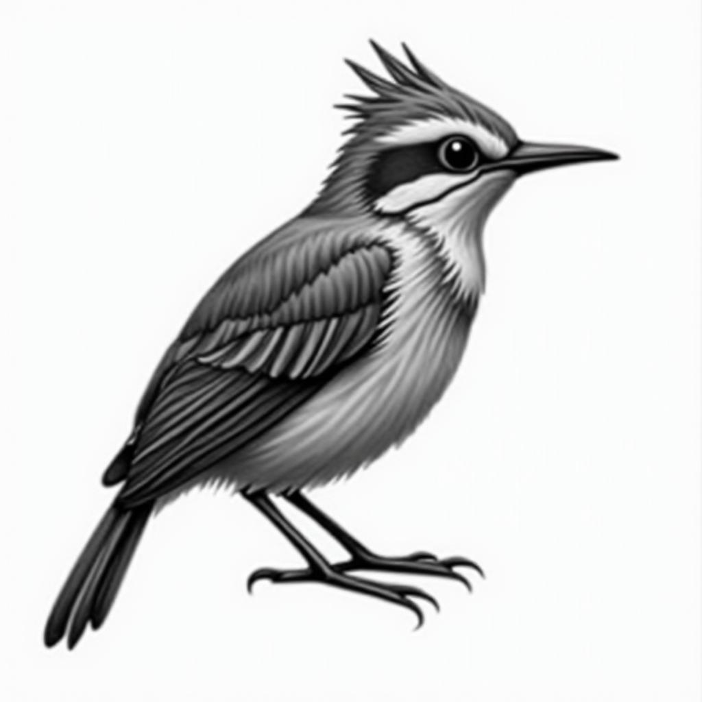 An Australian wrenhigly detailed tattoo - Variation 4