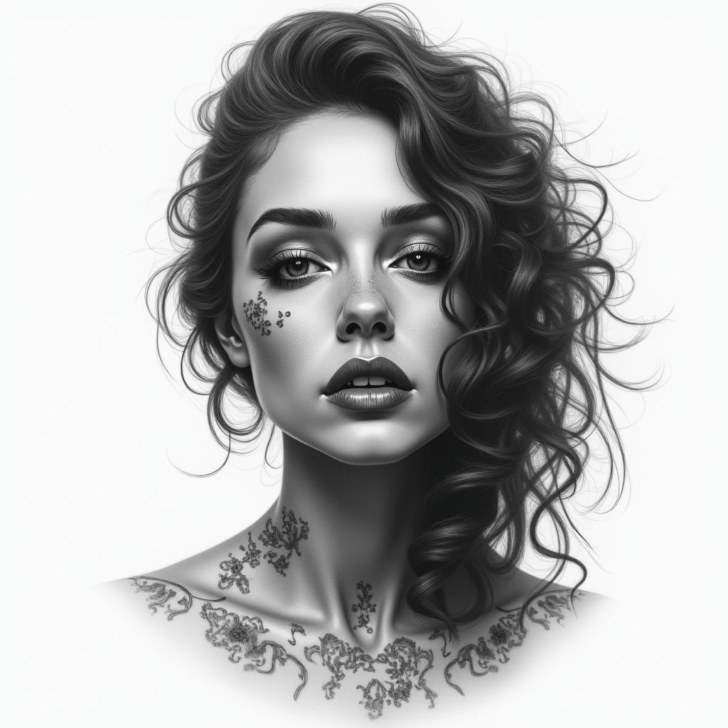 Gone but not forgottenin realism tattoo style, featuring a highly detailed, lifelike, capturing every detail, photorealistic, ultra realistic, intricate shading, smooth and sharp,   - Variation 4