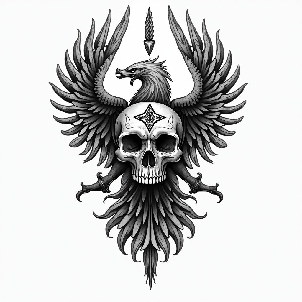 Loyalty in Chicano scripthigly detailed tattoo - Variation 4
