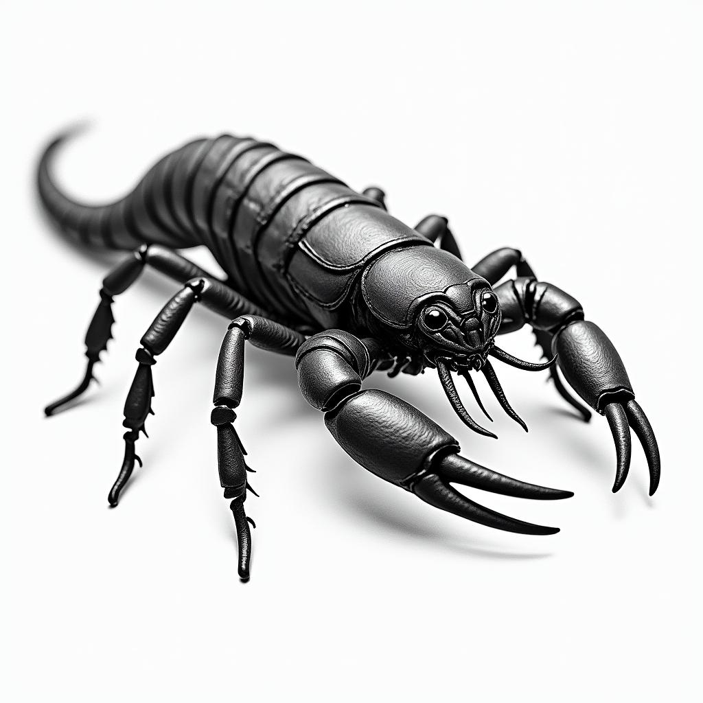 Scorpionhigly detailed tattoo - Variation 4