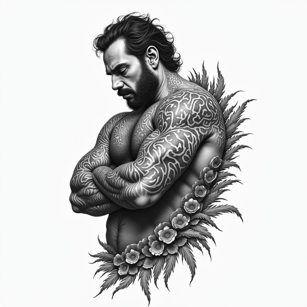 Óscar weighs in CDMXhigly detailed tattoo - Variation 3