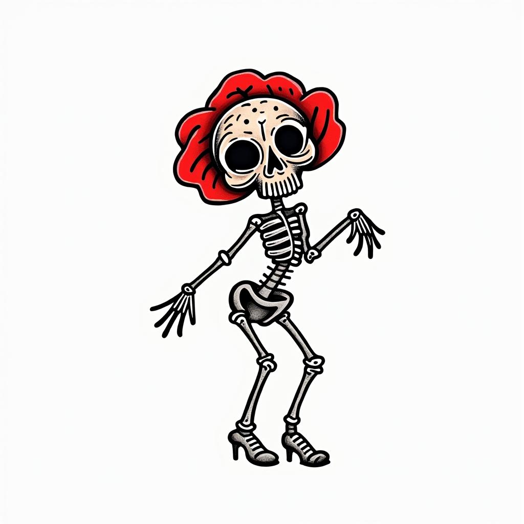 Keith Haring tattoo example 1