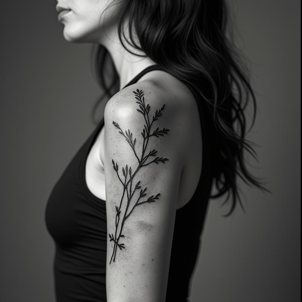 Robert foreverhigly detailed tattoo