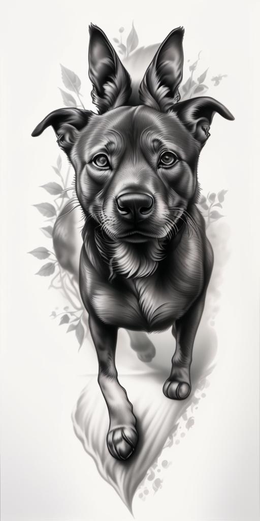 A highly detailed and lifelike composition, tattoo art, realism style, ultra-high resolution, smooth gradients and intricate textures, monochromatic black-and-gray tones, diffused soft lighting for natural depth.undefined - Variation 194