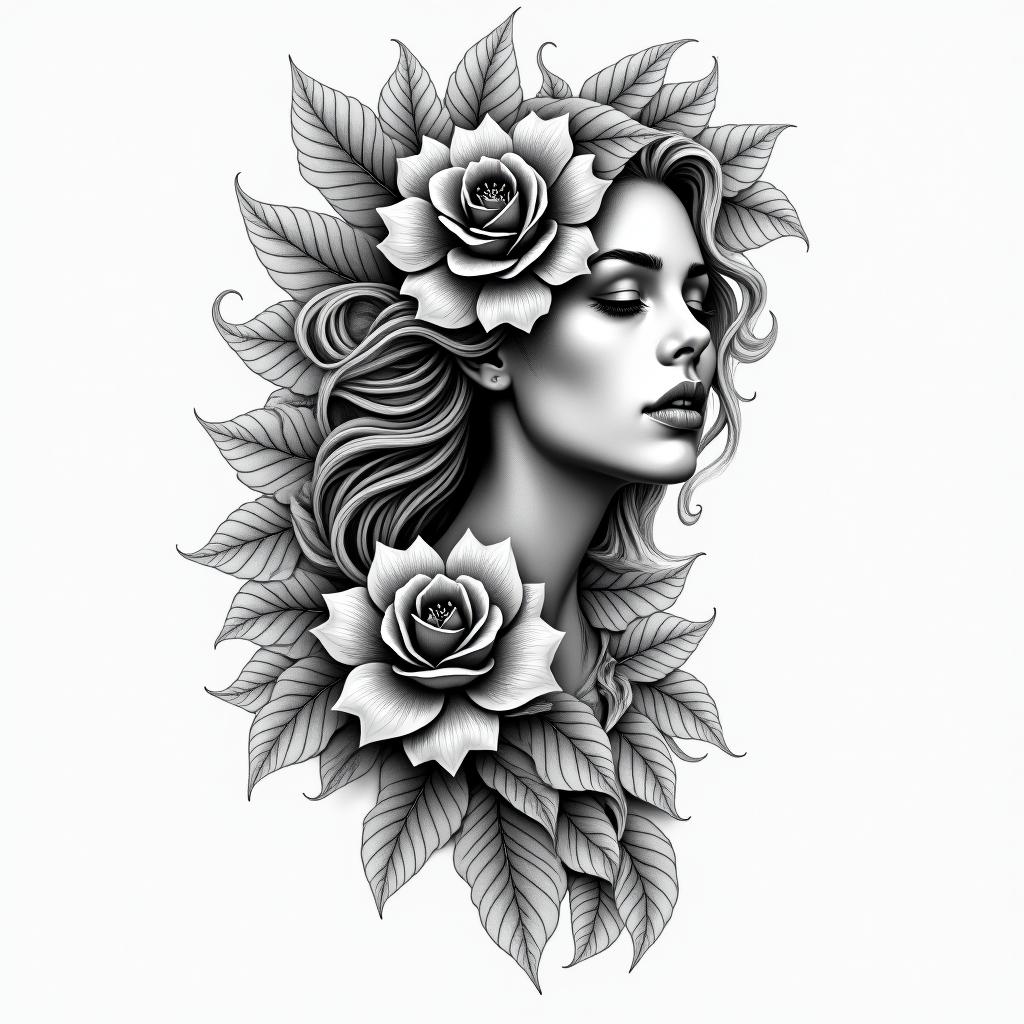 Simonahigly detailed tattoo - Variation 3