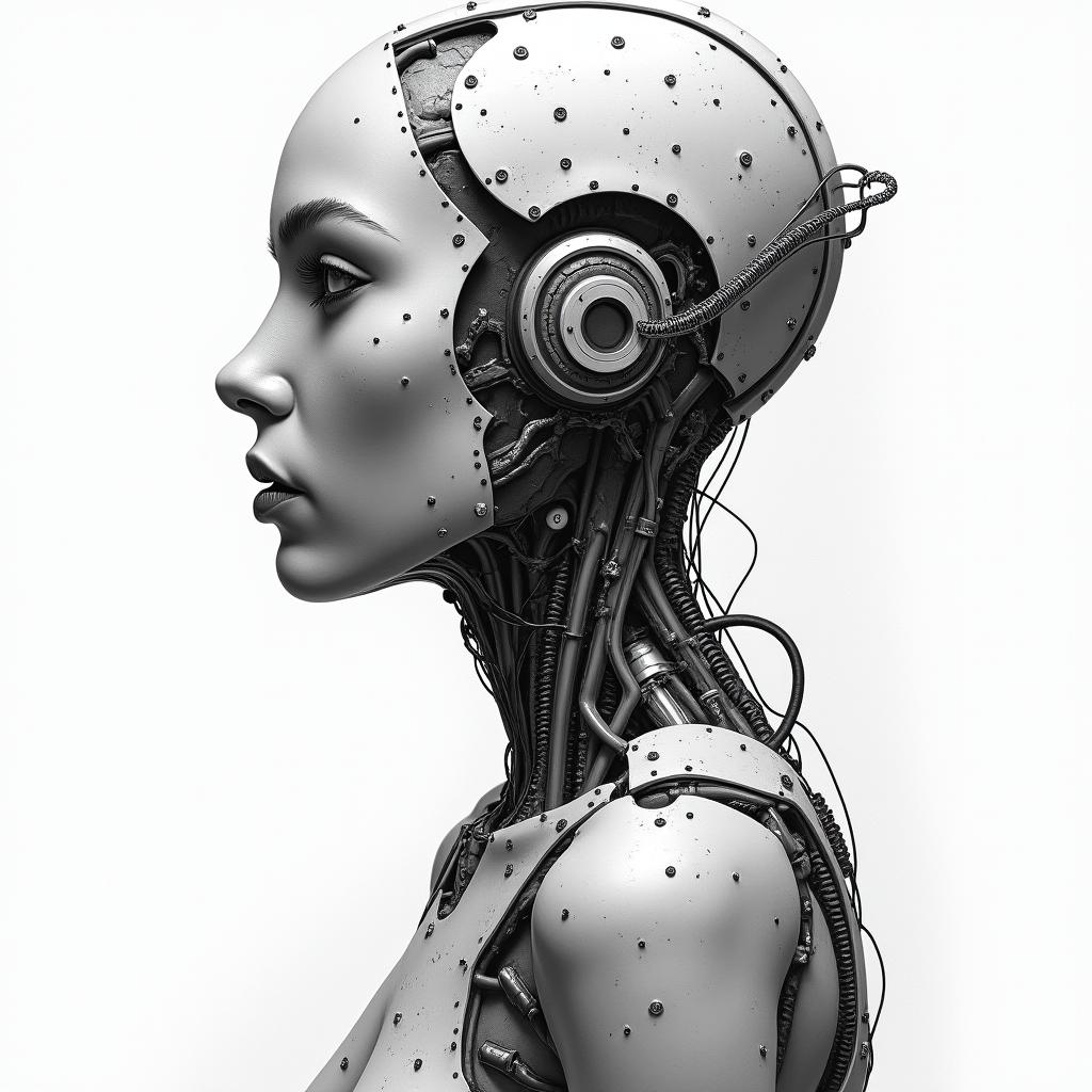 Bio-Mech tattoo example 5