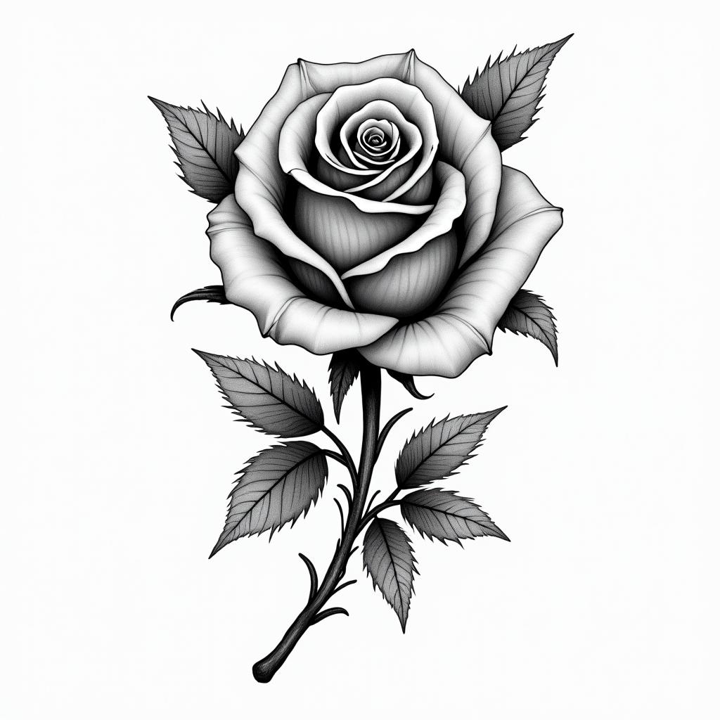 Rose, first name Rose, date 26/02/2018, momin bohemian style tattoo, 8k