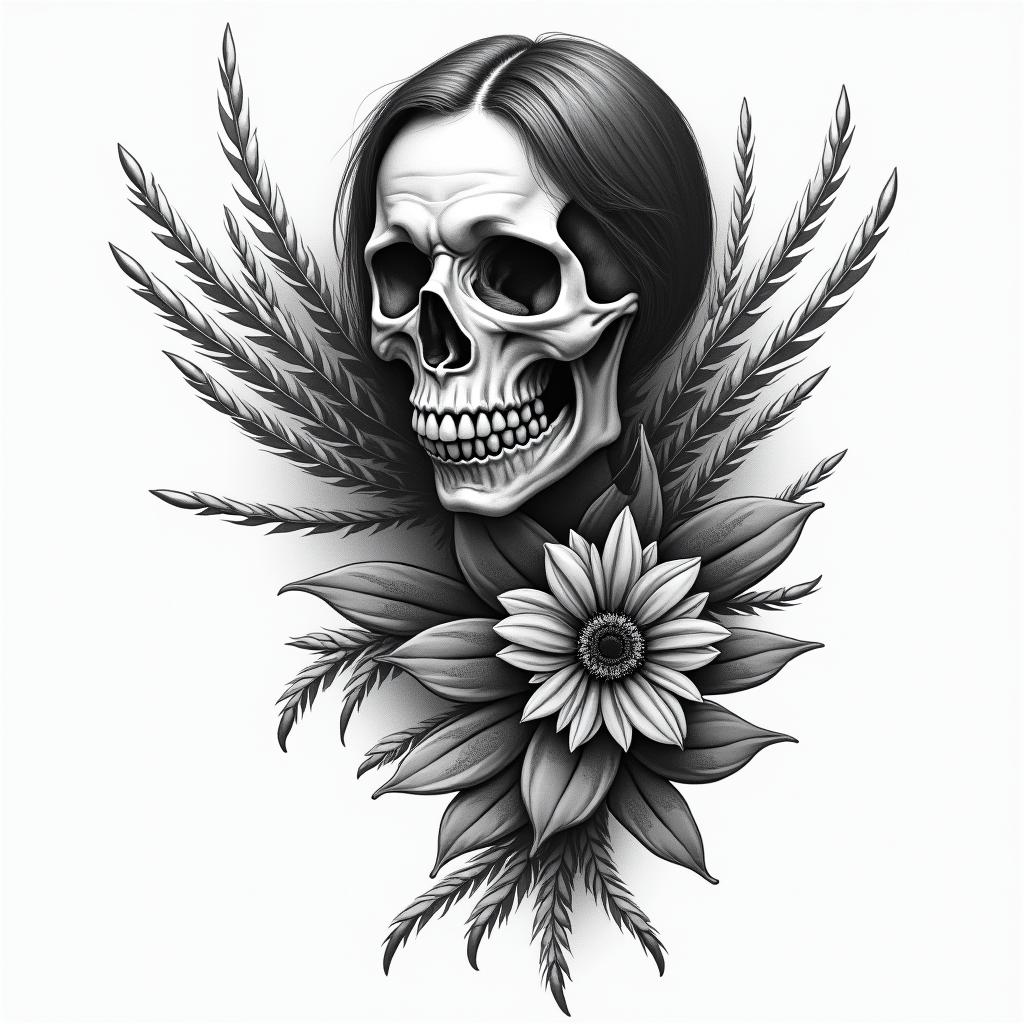 Trust no onehigly detailed tattoo