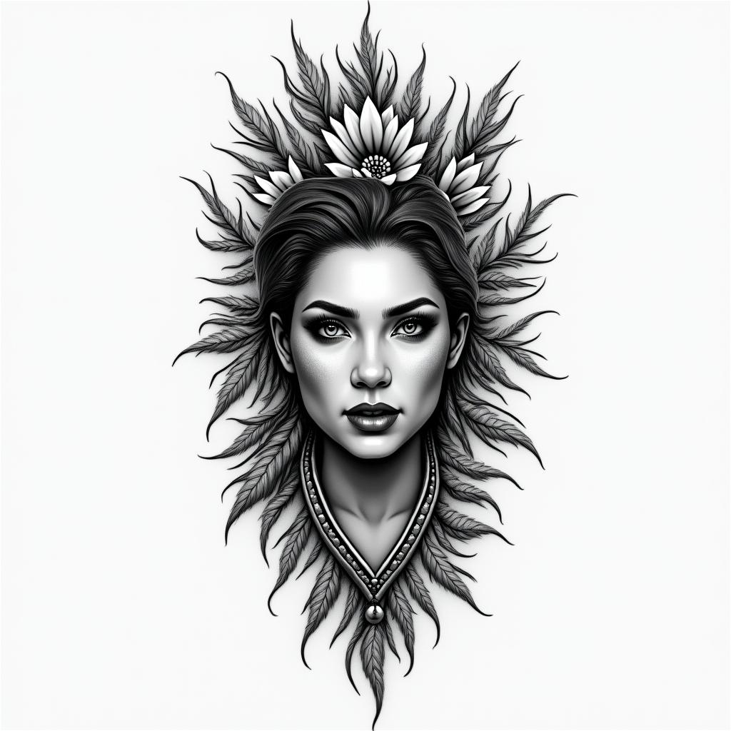 Fernando,pieces,Philippineshigly detailed tattoo - Variation 2