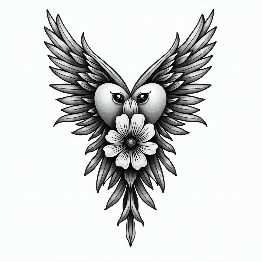 small friendship tattooin bohemian style tattoo, 8k - Variation 3