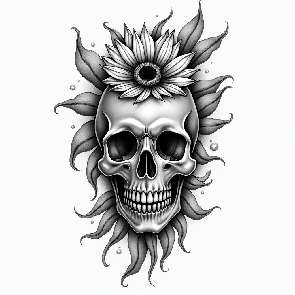Don’t worry about
the days cause every little thing is gonna be alrighthigly detailed tattoo - Variation 3