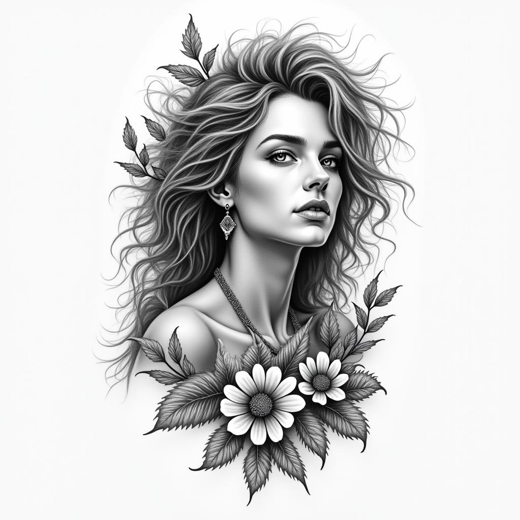 Don’t worry about
the days cause every little thing is gonna be alrighthigly detailed tattoo