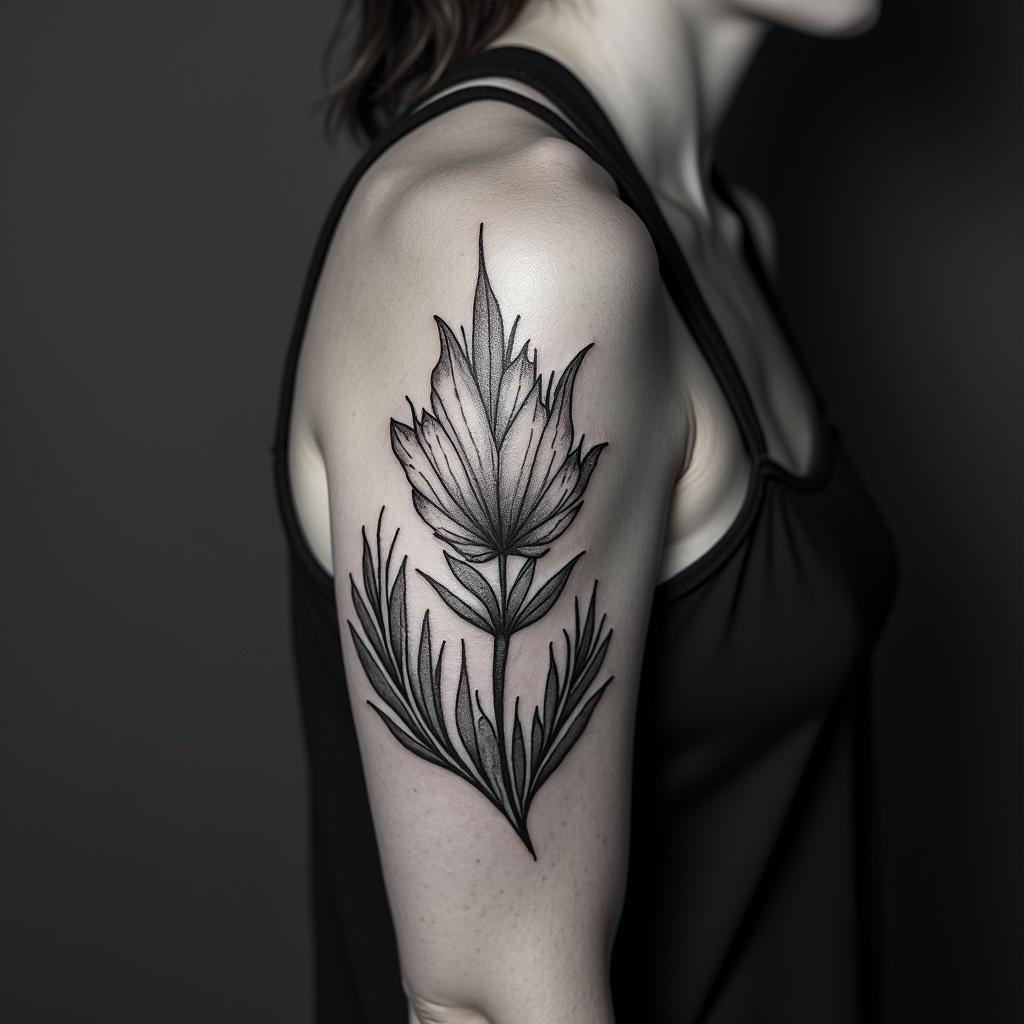 Cerezohigly detailed tattoo