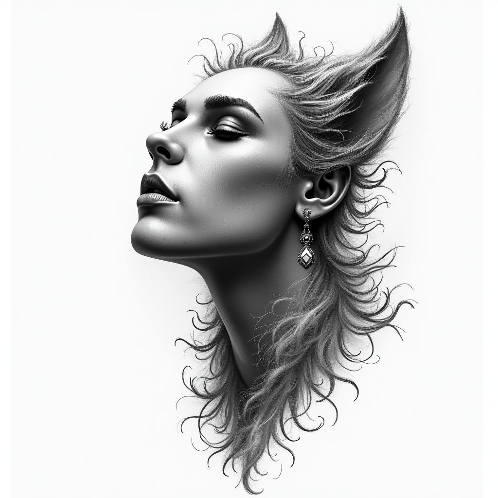 Cardiganhigly detailed tattoo - Variation 3